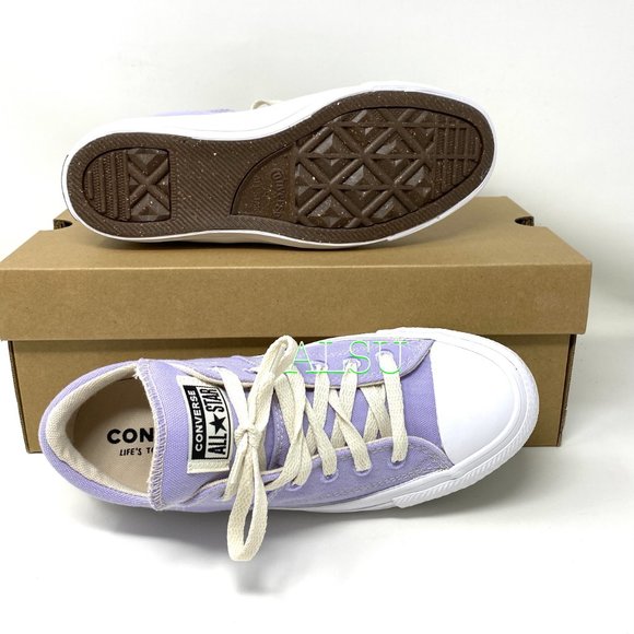 🌸Sale🌸 Converse Ctas Madison Low Top Canvas Violet Womens Size 6.5 567115C - Picture 5 of 10